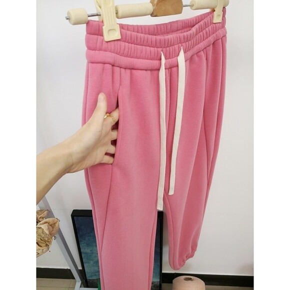 Pants - Pink Joggers - Women Size Small